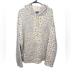 Chaps Leopard Print Women’s XXL Hoodie